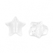 Acryl kralen star Transparent
