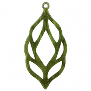 Hangers van resin Moss green