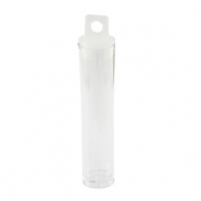 Sieraad opbergbakje tube groot Transparant