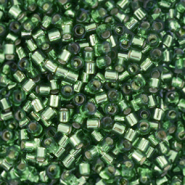 Miyuki kralen 15/0 delica's Silver Lined Olive DBS1207