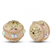 Kralen bohemian Ros&eacute; goud