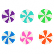 Polymeer kraal twist Multicolor