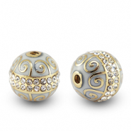 Kralen bohemian Grey