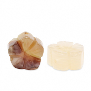 Kralen natuursteen agaat flower Multicolour