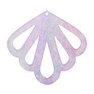 Hangers van resin shell Purple