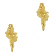 Bedels van Stainless steel Roestvrij staal (RVS) shell Gold