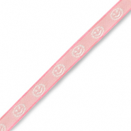 Tekstlint smiley Pink-white