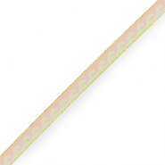 Tekstlint waves Pastel green-Pastel pink