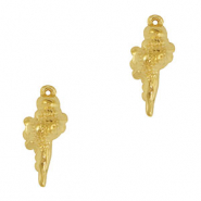 Bedels van Stainless steel Roestvrij staal (RVS) shell Gold