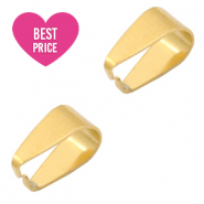 Benodigdheden van Stainless steel Roestvrij staal (RVS) buighanger ovaal voor bedel Goud