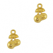 Bedels van Stainless steel Roestvrij staal (RVS) cherries Gold