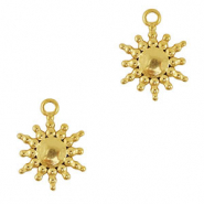 Bedels van Stainless steel Roestvrij staal (RVS) sun Gold