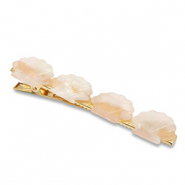 Haaraccessoires haarclip shell Light pink