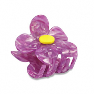 Haaraccessoires haarklem flower Purple