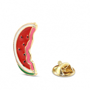 Pins watermelon Red-white-green-gold