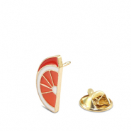 Pins orange Orange-white-red-gold