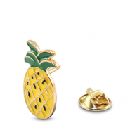 Pins pineapple Yellow-green-gold