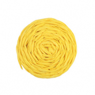 Hangers van raffia 25mm Yellow