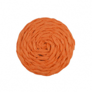 Hangers van raffia 25mm Orange