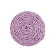 Hangers van raffia 25mm Lilac