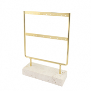 Sieraden display voor oorbellen Natural-gold