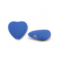 Acryl kralen heart Blue