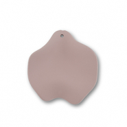 Acryl hangers leaf Taupe brown
