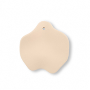 Acryl hangers leaf Dark beige