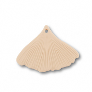Acryl hangers leaf Dark beige