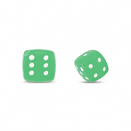 Acryl kralen dice Green