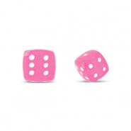 Acryl kralen dice Pink