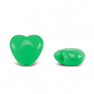 Acryl kralen heart Green