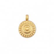 Bedels van Stainless steel Roestvrij staal (RVS) sun Gold