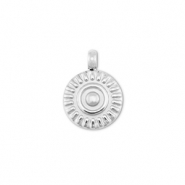 Bedels van Stainless steel Roestvrij staal (RVS) sun Silver