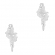 Bedels van Stainless steel Roestvrij staal (RVS) shell Silver