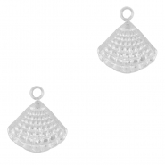 Bedels van Stainless steel Roestvrij staal (RVS) shell Silver