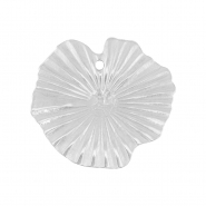 Bedels van Stainless steel Roestvrij staal (RVS) lillypad Silver