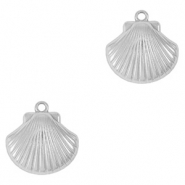 Bedels van Stainless steel Roestvrij staal (RVS) shell Silver