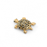 Broches turtle Gold-black-grey