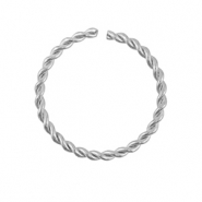 Benodigdheden van Stainless steel Roestvrij staal (RVS) buigring Silver