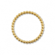 Benodigdheden van Stainless steel Roestvrij staal (RVS) connector round Gold