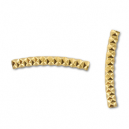 Kralen van stainless steel Roestvrij staal (RVS) tube Gold