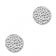 Bedels van Stainless steel Roestvrijstaal (RVS) round Silver