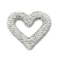 Kralen bohemian heart Silver