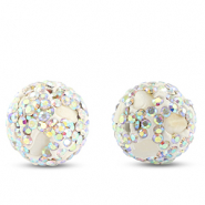 Kralen bohemian round White