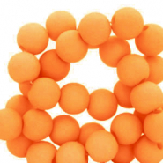 8 mm kralen van acryl Orange