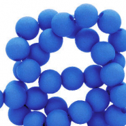 4 mm kralen van acryl Royal blue
