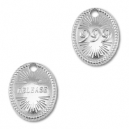 BY31&reg; Bedel van Stainless steel Roestvrijstaal (RVS) angelnumbers 999 / release Silver