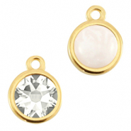 Settings DQ metaal bedel voor 7mm cabochon en SS34 flatback Goud (nikkelvrij)