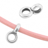 DQ metalen hanger met oog Ø2.2mm Antiek zilver (nikkelvrij)